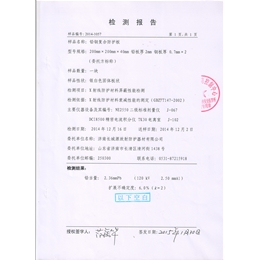 檢測報告